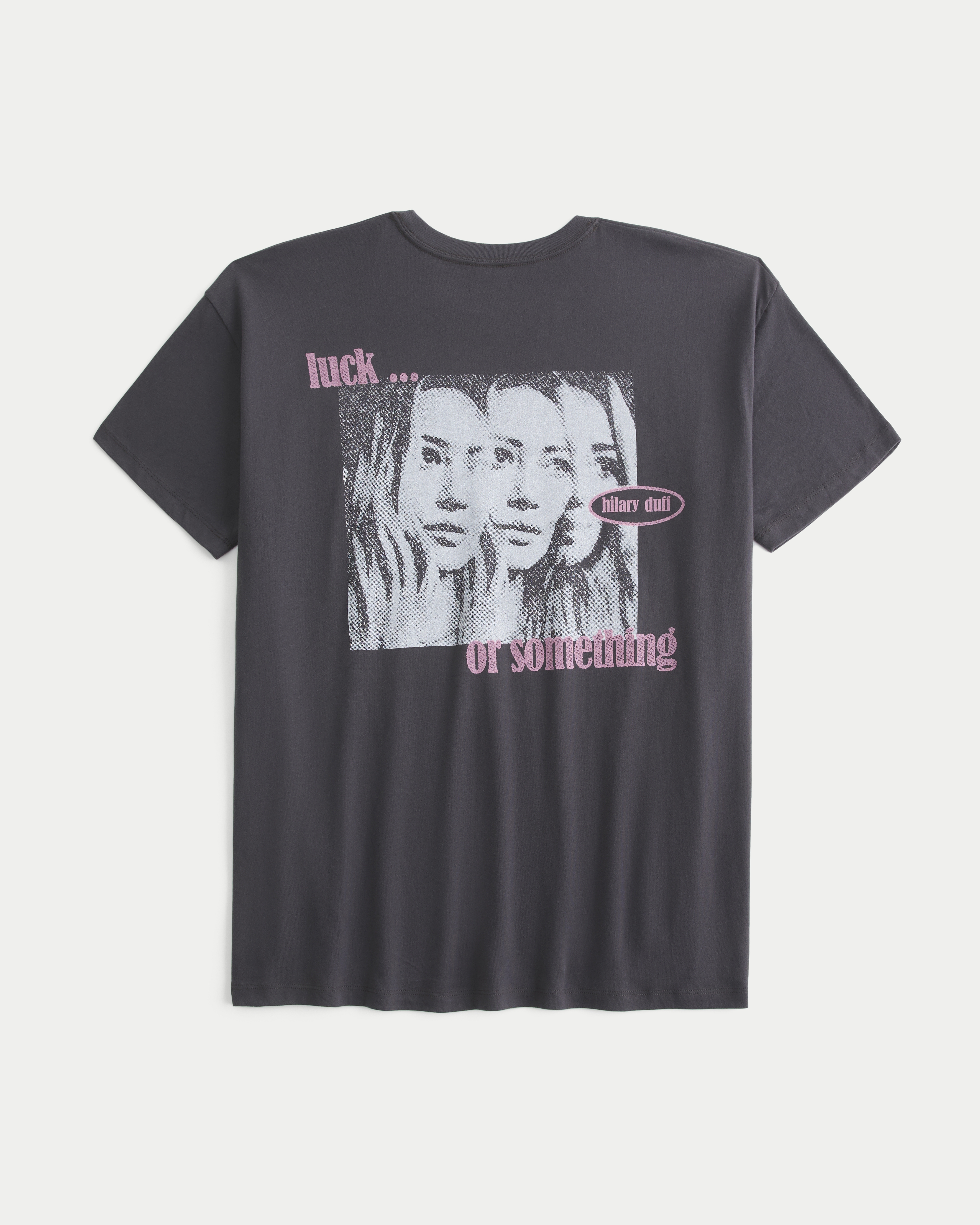 Oversized Hilary Duff Graphic Tee