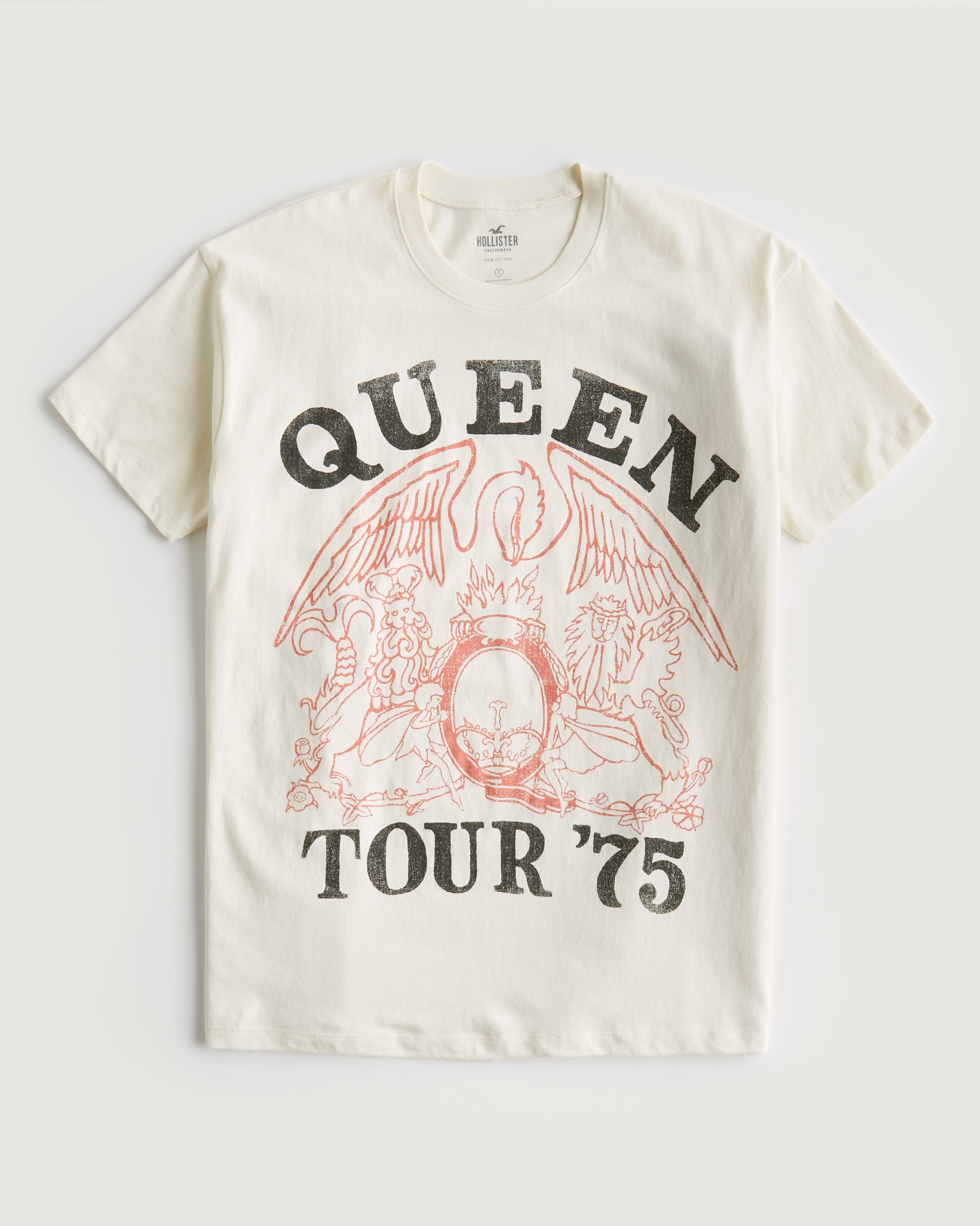 Hollister Oversized Rolling Stones Graphic Tee