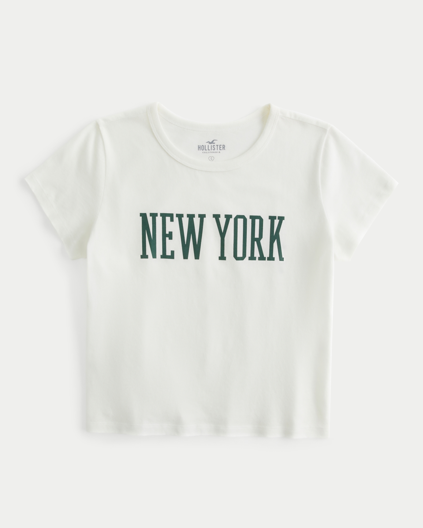 Women's Relaxed New York Graphic Baby Tee, Women's Tops