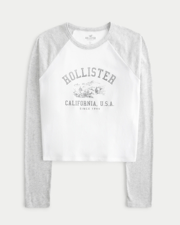 Hollister Women's T-Shirt M White 100% Cotton