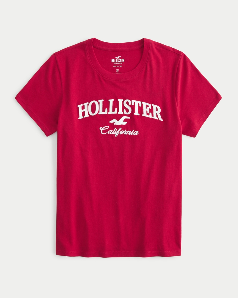 Hollister Co. Round Neck T-shirts for Women