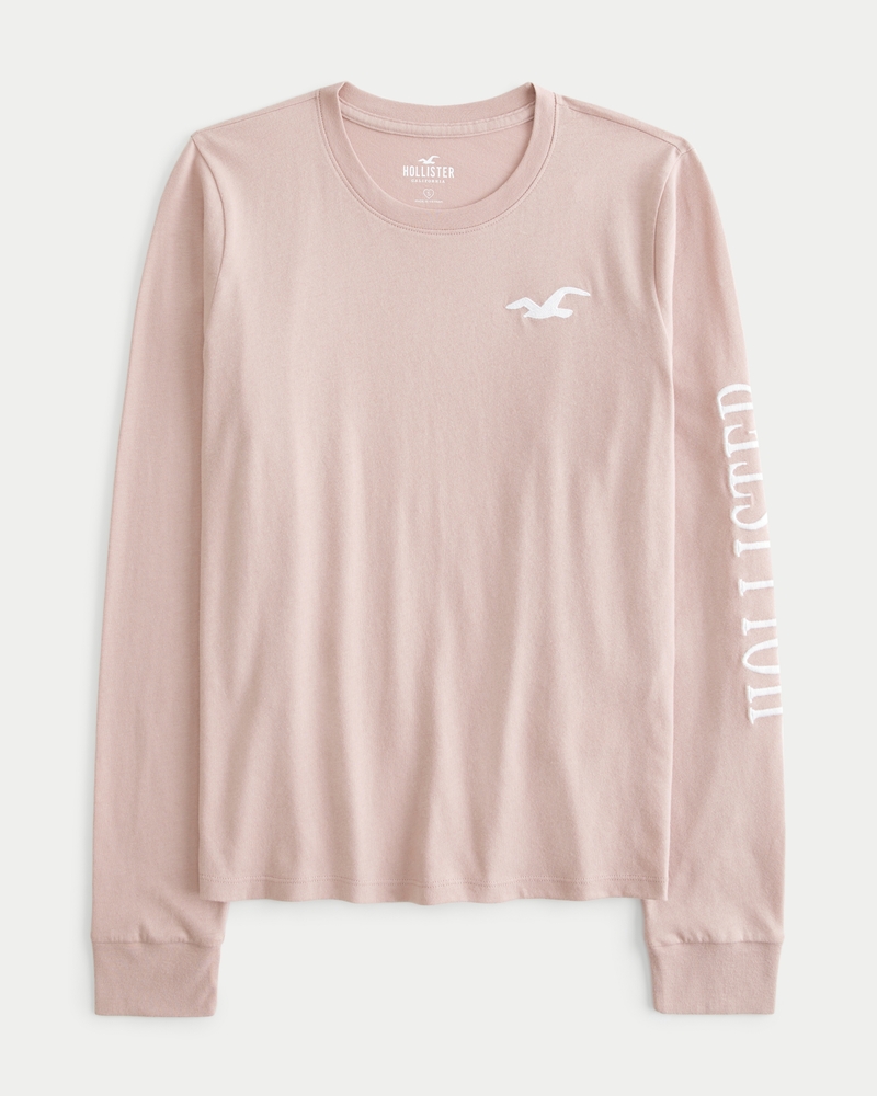 Women's Long-Sleeve Logo Graphic Tee