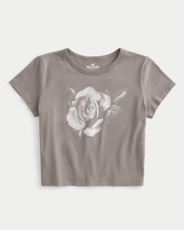 Hollister Womens Graphic T-Shirt 