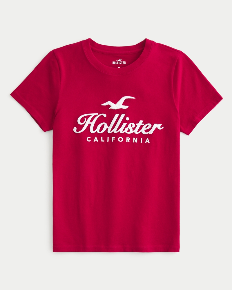 Women s Easy Logo Graphic Tee Women s Clearance HollisterCo