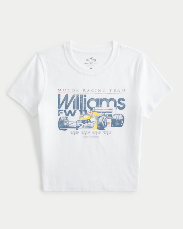 HOLLISTER  WASH EFFECT PRINT LOGO GRAPHIC TEE – The Real Robe