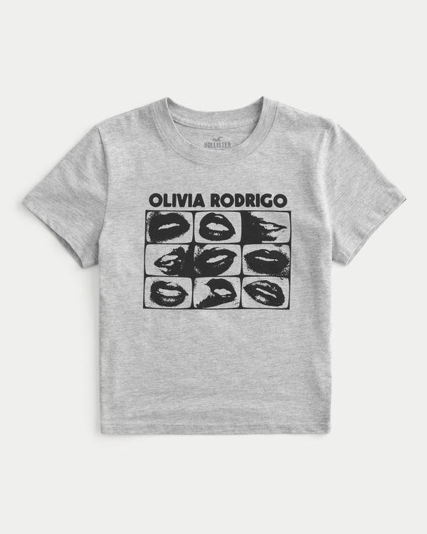 Women's Olivia Rodrigo Graphic Baby Tee | Women's Tops | HollisterCo.com