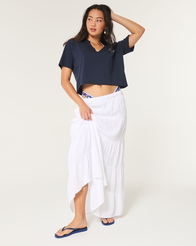 Oversized Laguna Wellness Club Graphic Tee