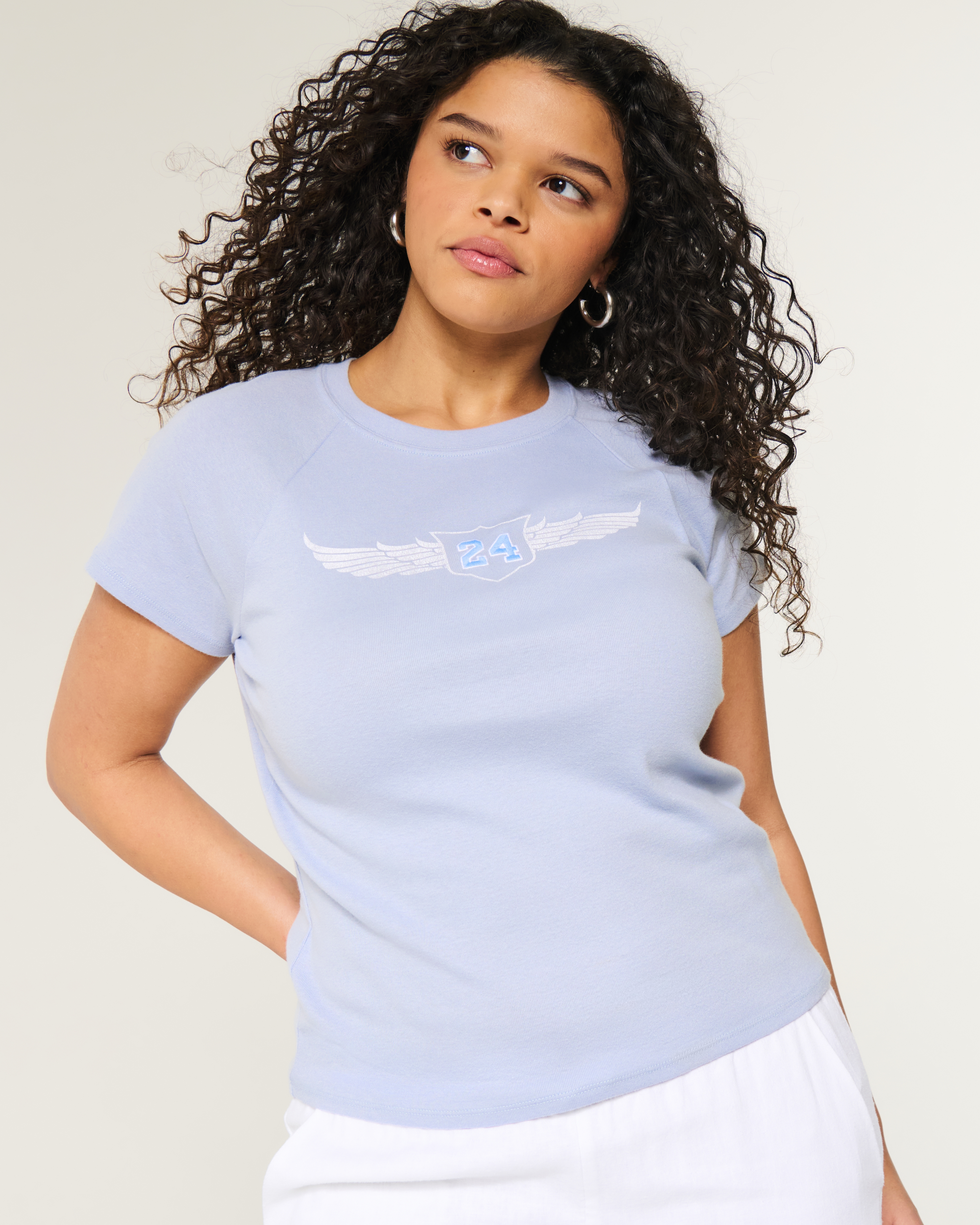 Number Graphic Baby Tee