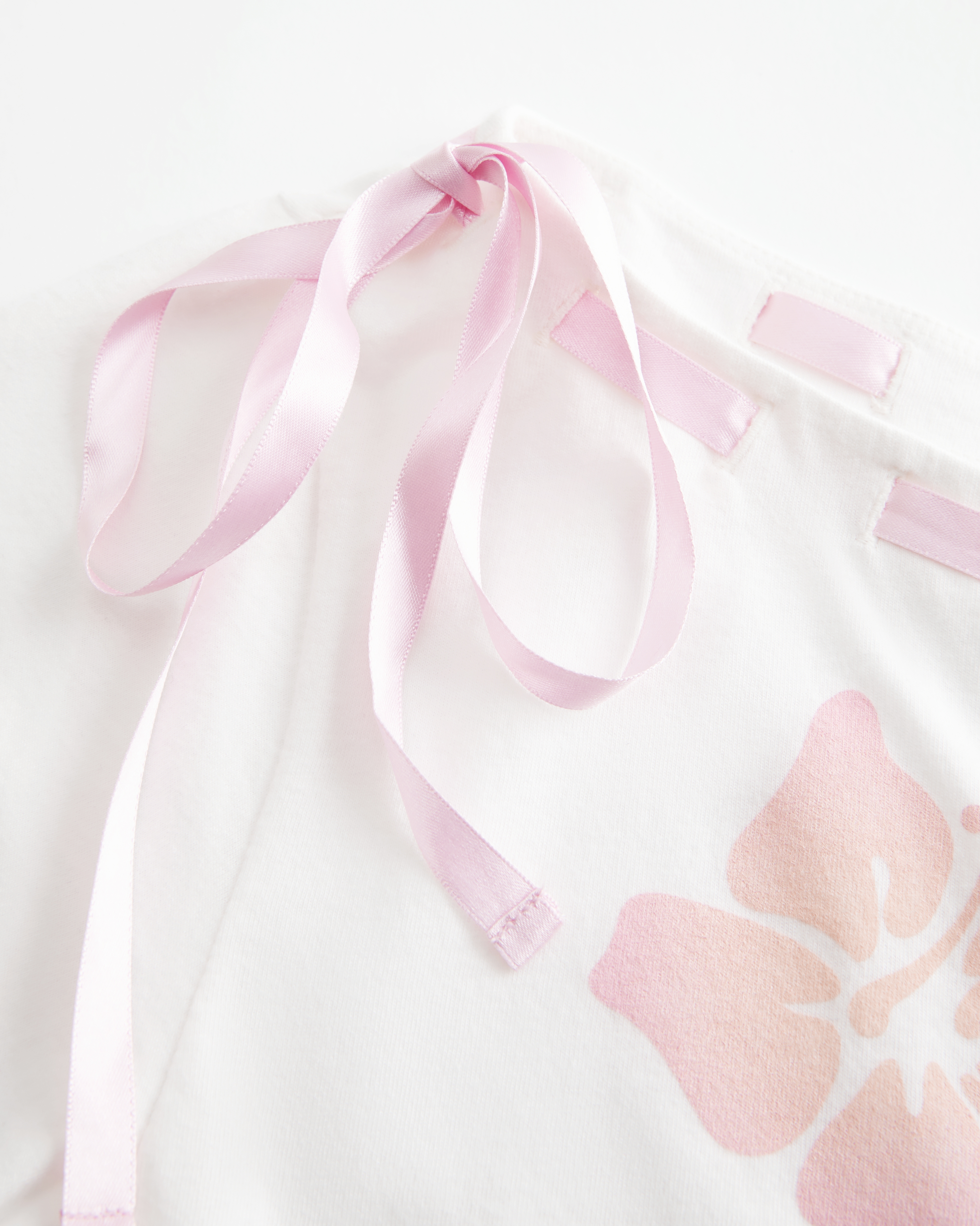 Hollister Easy Off-the-shoulder Tie T-shirt