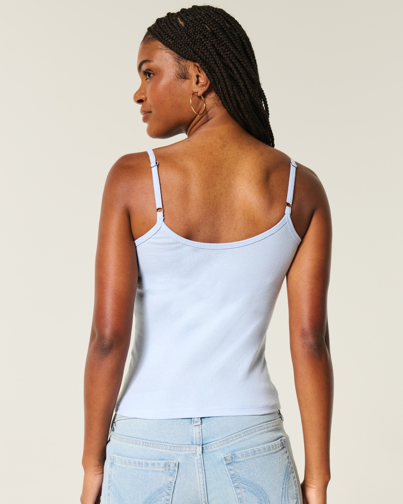 Ribbed Starfish Graphic Cami