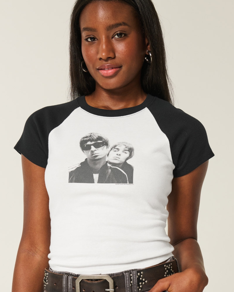 Women's Oasis Graphic Baby Tee Women's Sale