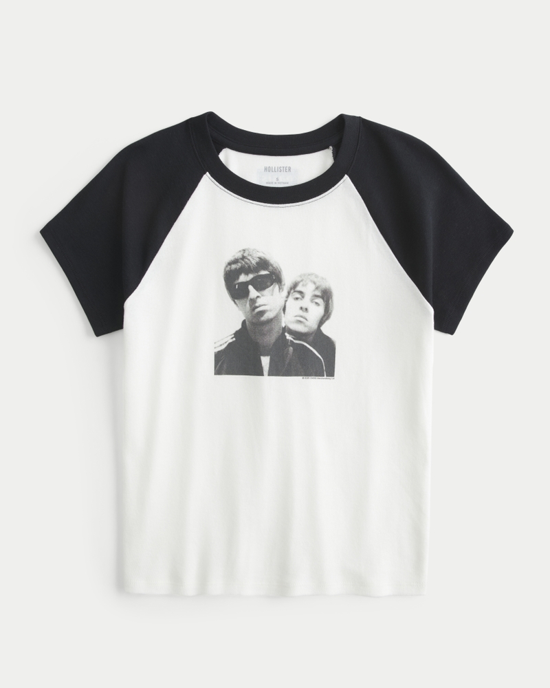 Women's Oasis Graphic Baby Tee Women's Sale - Main Image