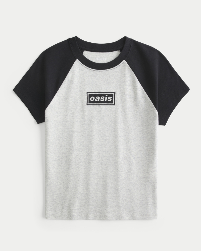 Women's Oasis Graphic Baby Tee Women's Sale