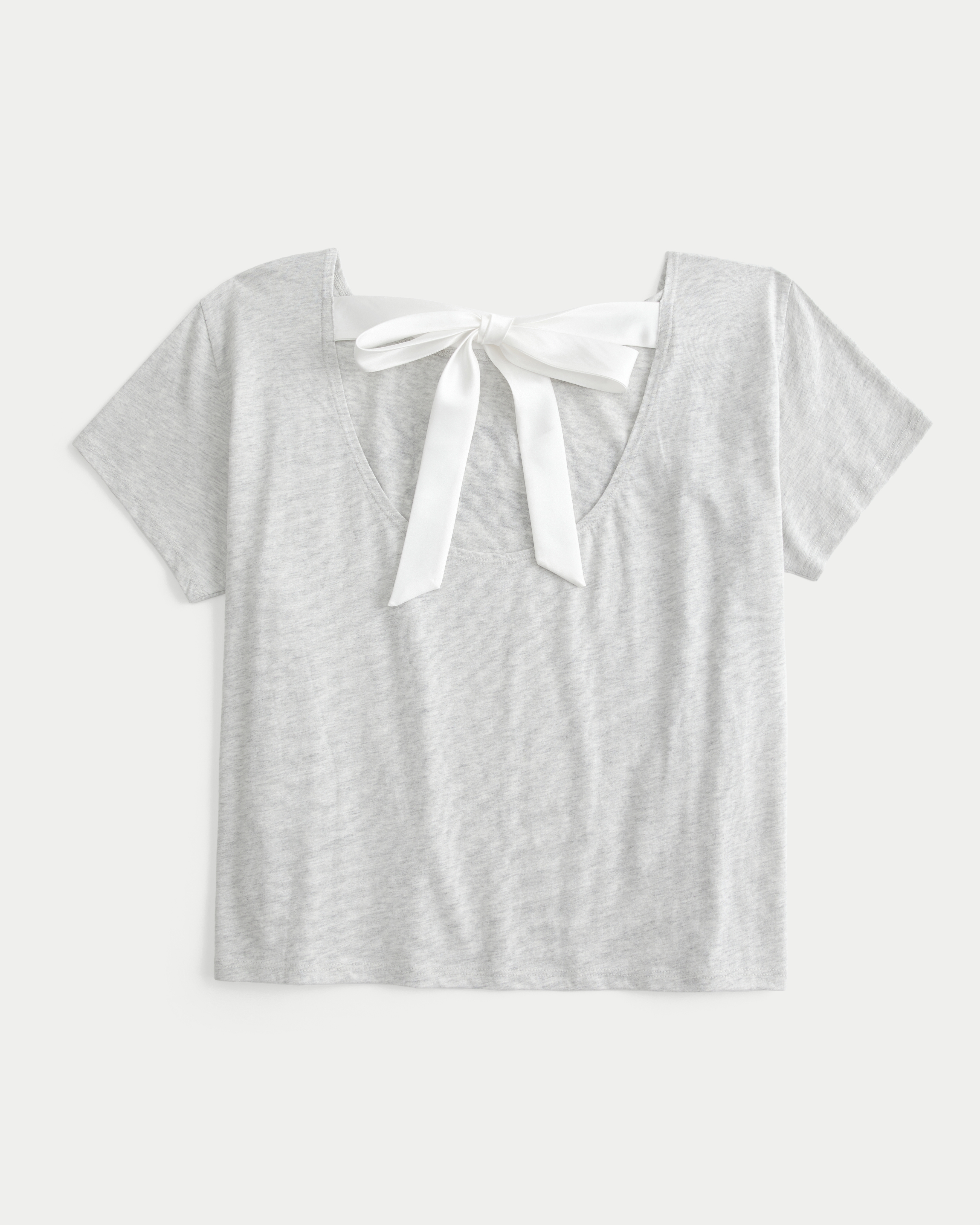 トップス ribbon tee Women's Easy Ribbon Tie-Back New York Graphic Tee | Women's