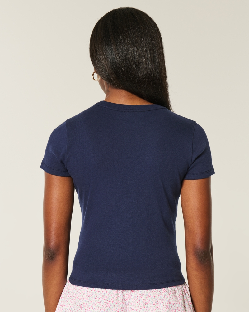 Bow Graphic Baby Tee