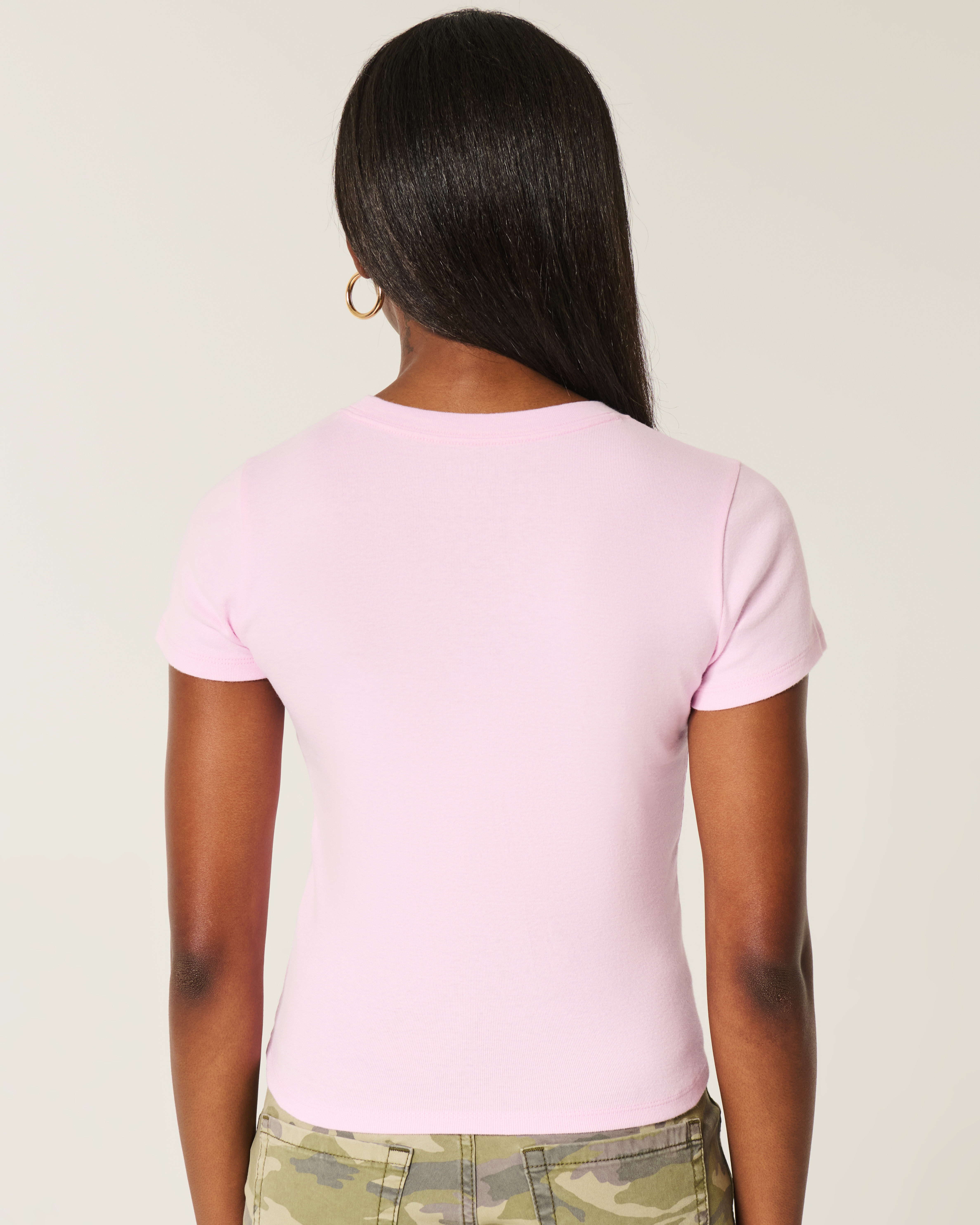 Heart Graphic Baby Tee