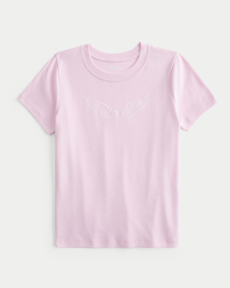 Heart Graphic Baby Tee
