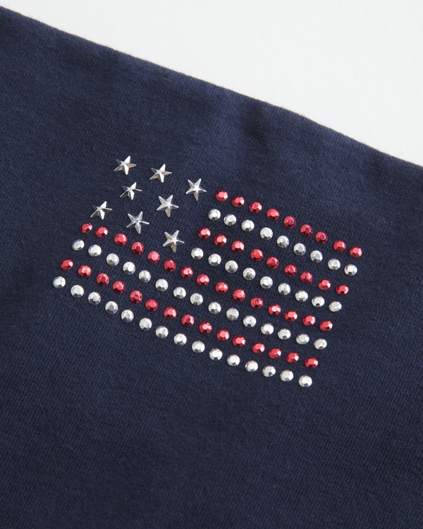 Taylor Shine Graphic Tube Top