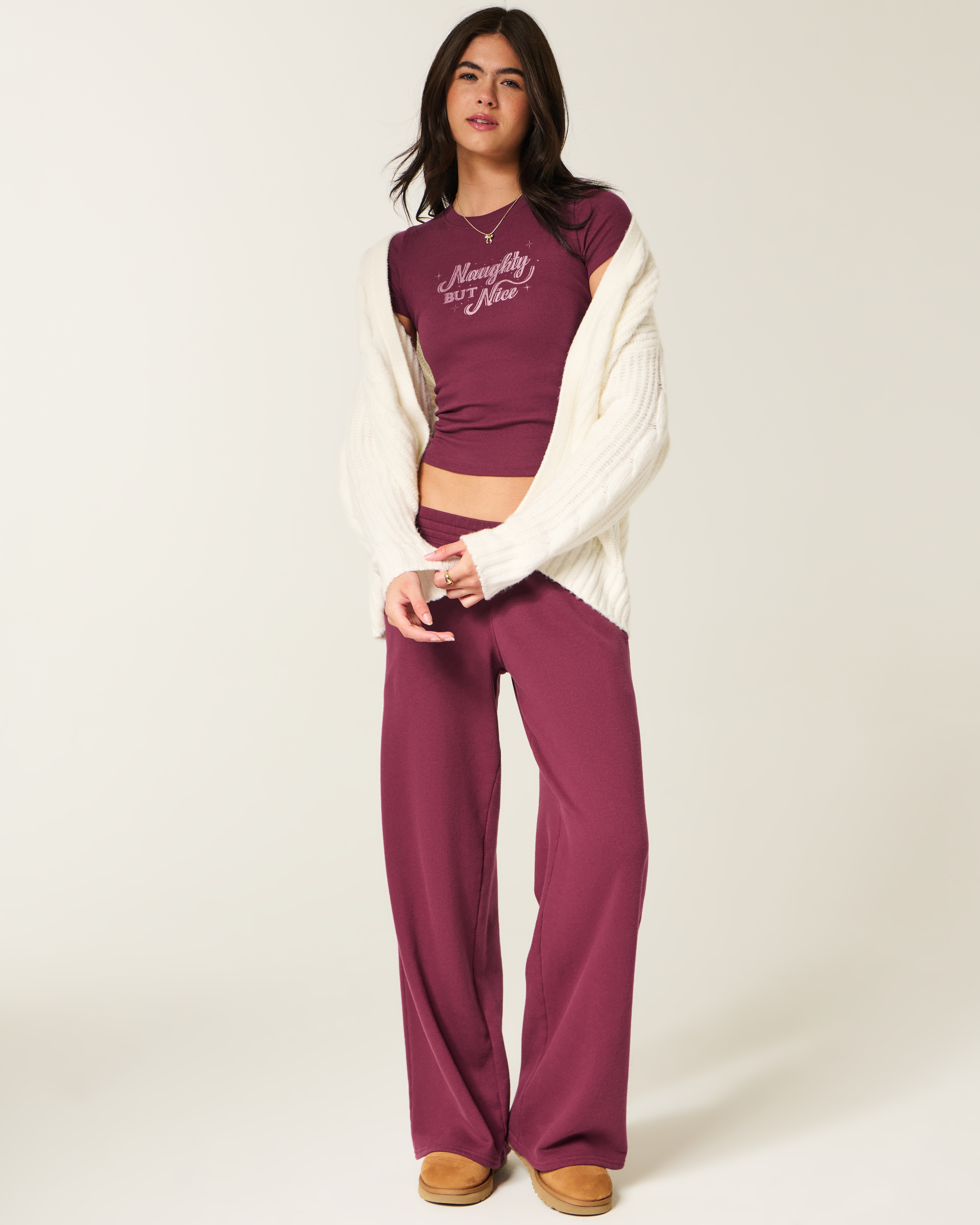 Naughty But Nice Graphic Baby Tee