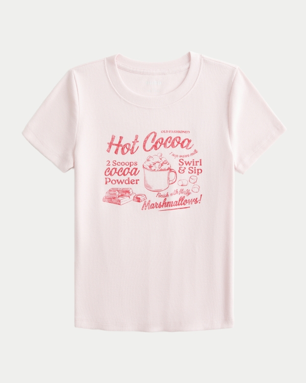 Hot Cocoa Graphic Baby Tee