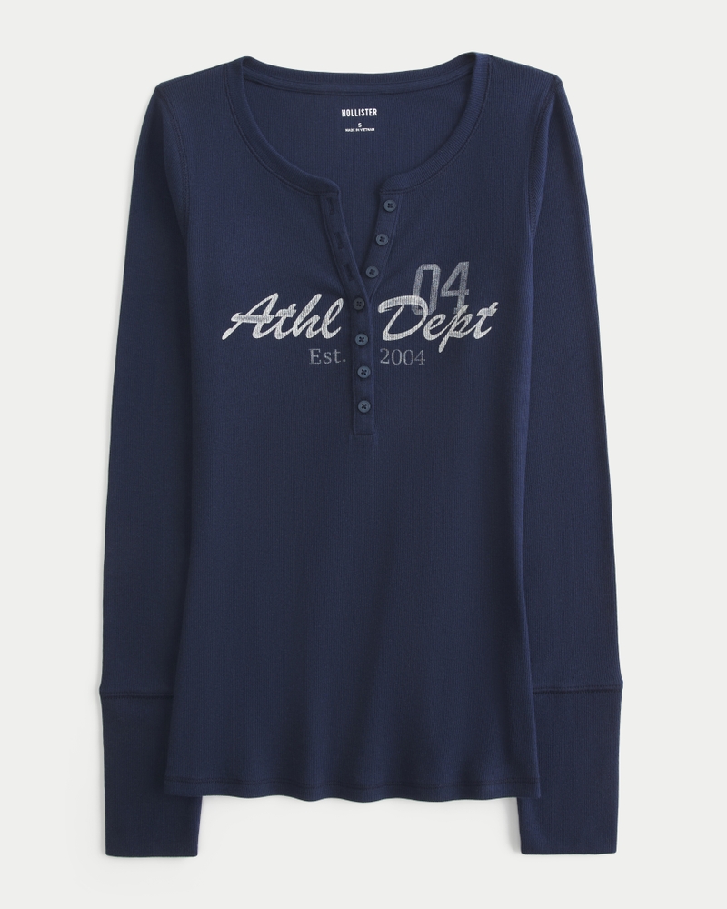 Athl Dept Graphic Henley
