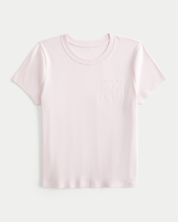 ロゴ グラフィック ベビーTシャツ, ライト ライラック view 1