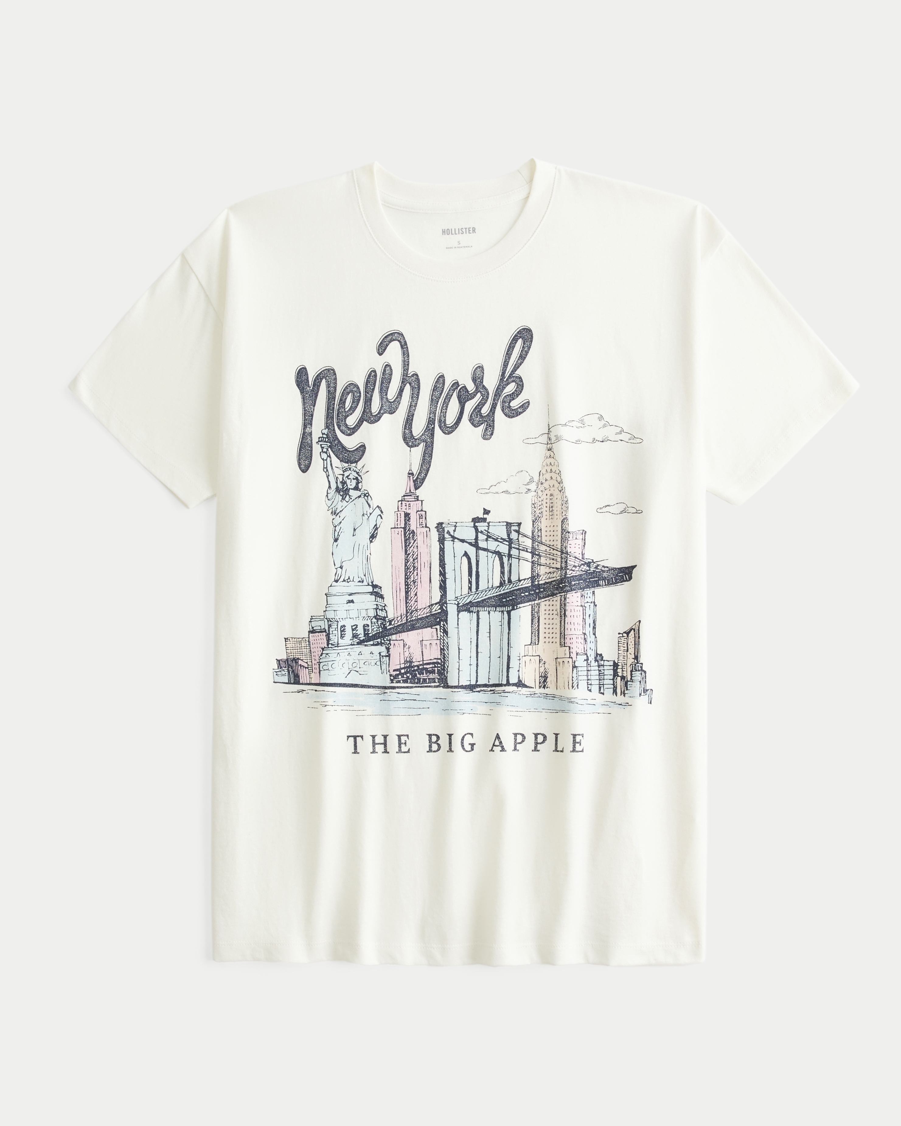 Oversized New York Graphic Tee