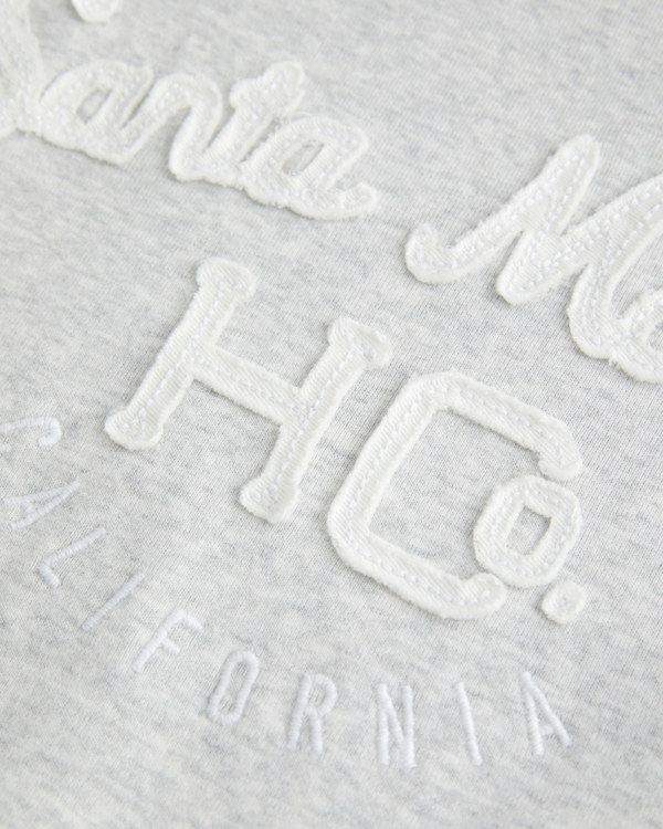 トップス knit logo baby tee Women's Logo Graphic Baby Tee | Women's Tops | HollisterCo.com