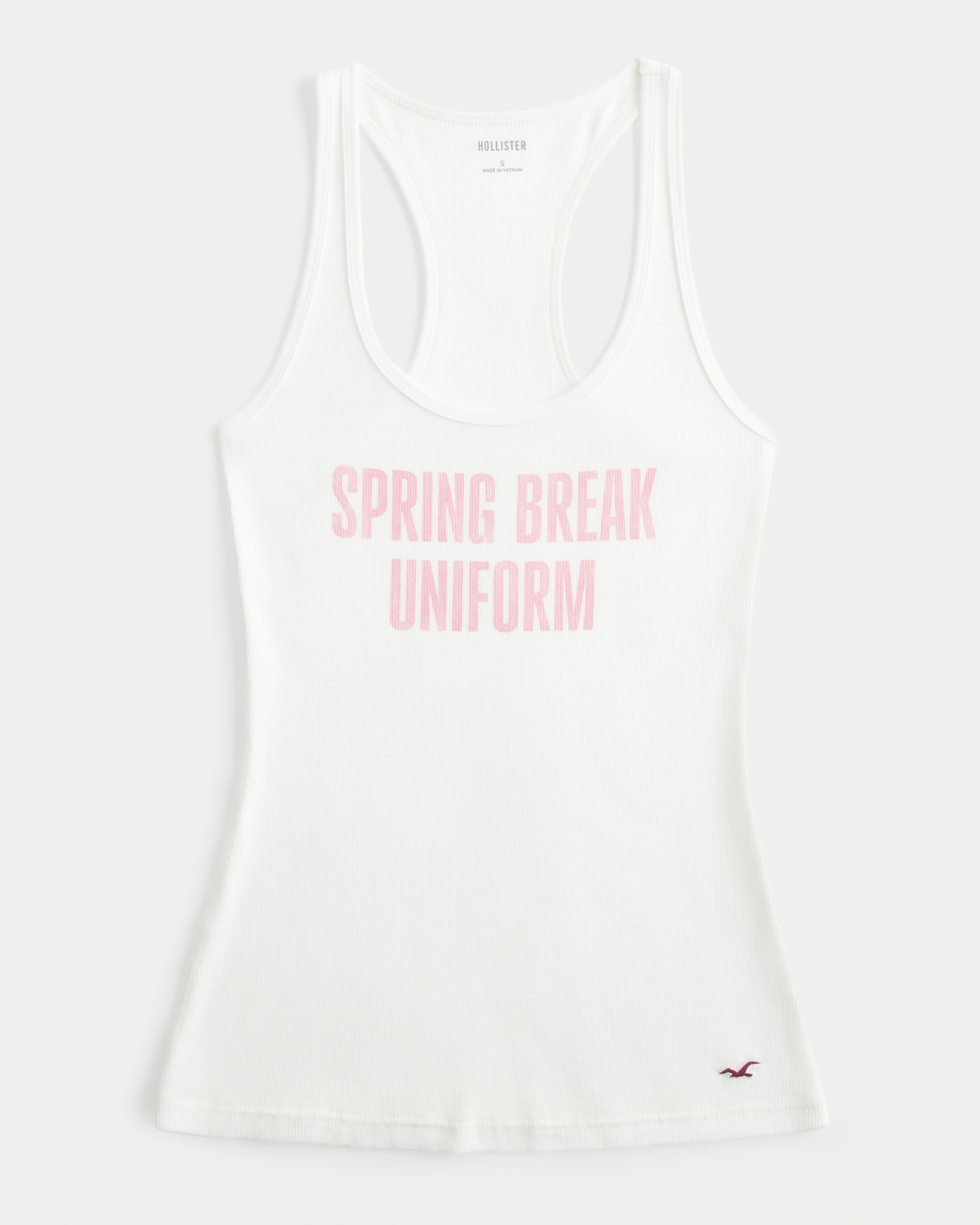 Spring Break Graphic Racerback Tank