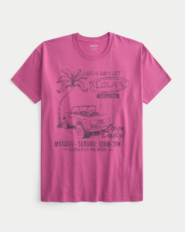 DAIRIKU ダイリク 半袖Tシャツ ワイン色 Beachside Hotel Dairiku 20ss 