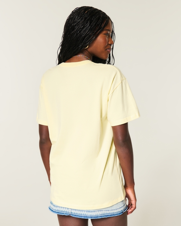Women's Oversized Floral Graphic Tee | Women's Clearance