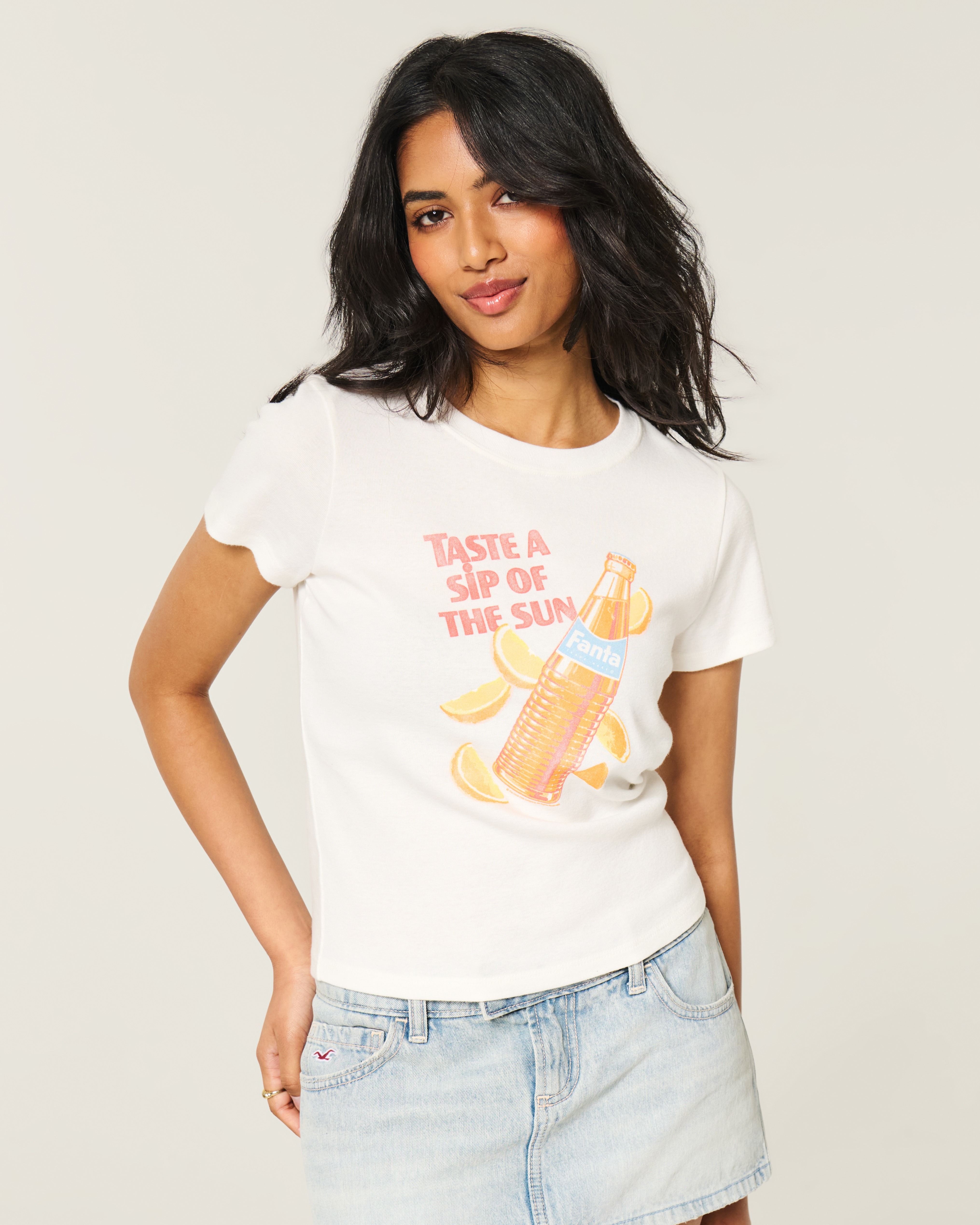 Cotton Fanta Graphic Baby Tee