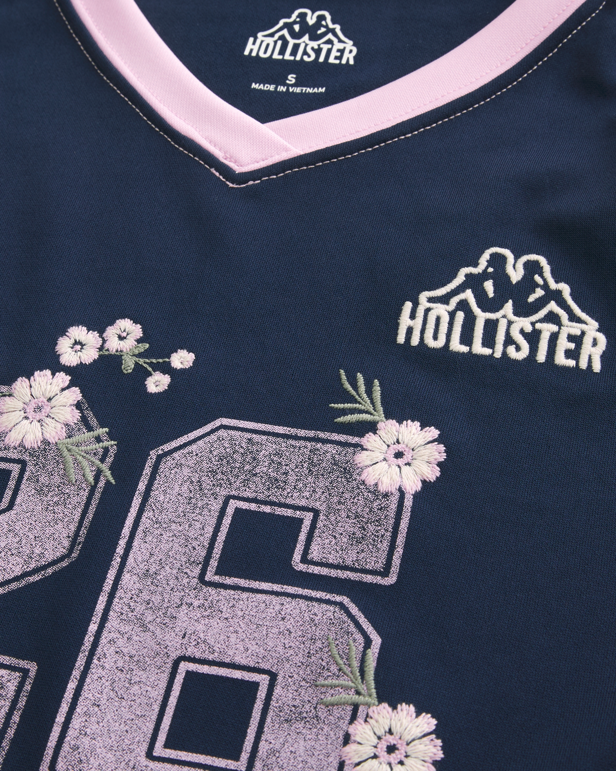 Hollister + Kappa Graphic Soccer Tee