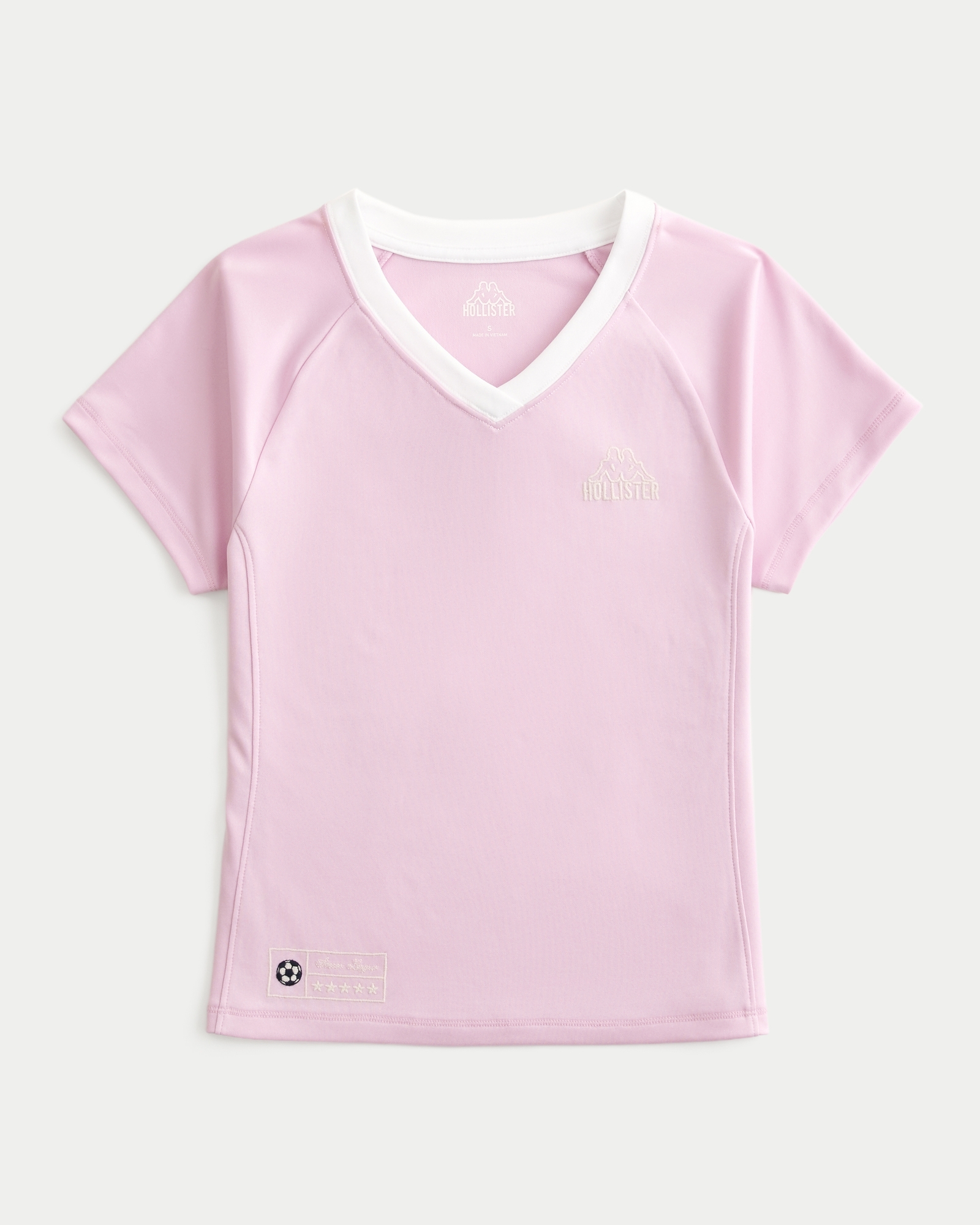 Women's Hollister + Kappa Soccer Tee | Women's Tops | HollisterCo.com