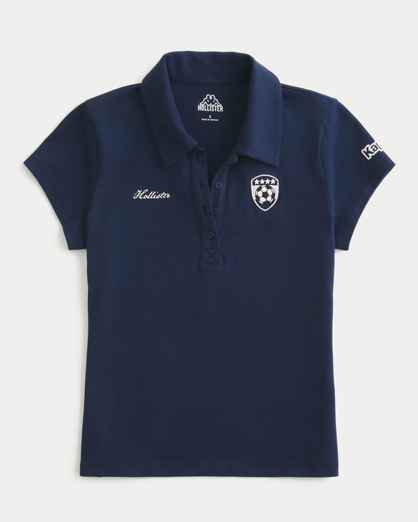 ウィメンズ Hollister + Kappa ポロシャツ | ウィメンズ トップス