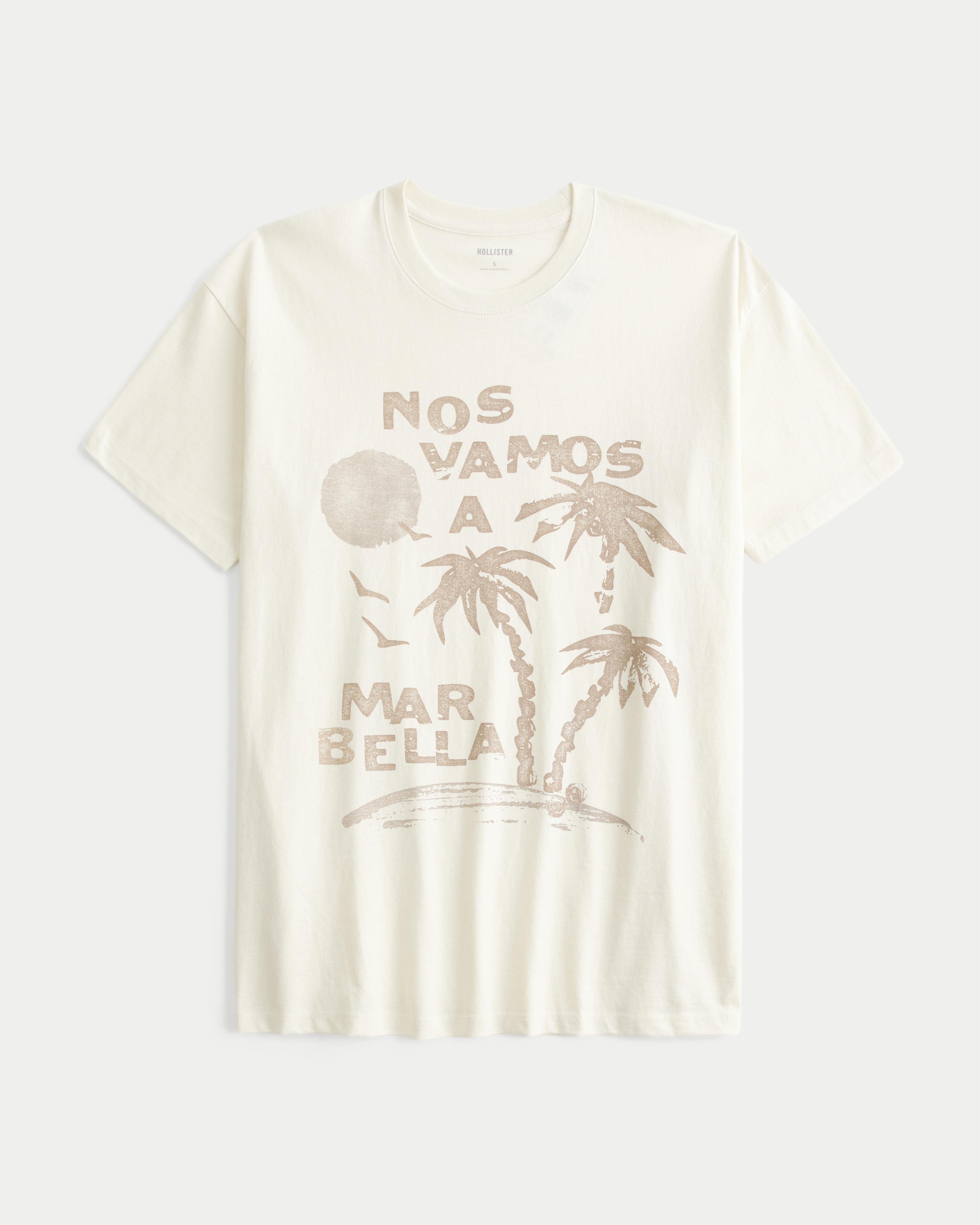 Oversized Mar Bella Graphic Tee