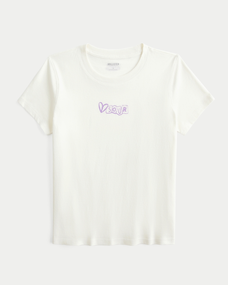 Women's Olivia Rodrigo Sour Graphic Baby Tee | Women's Current