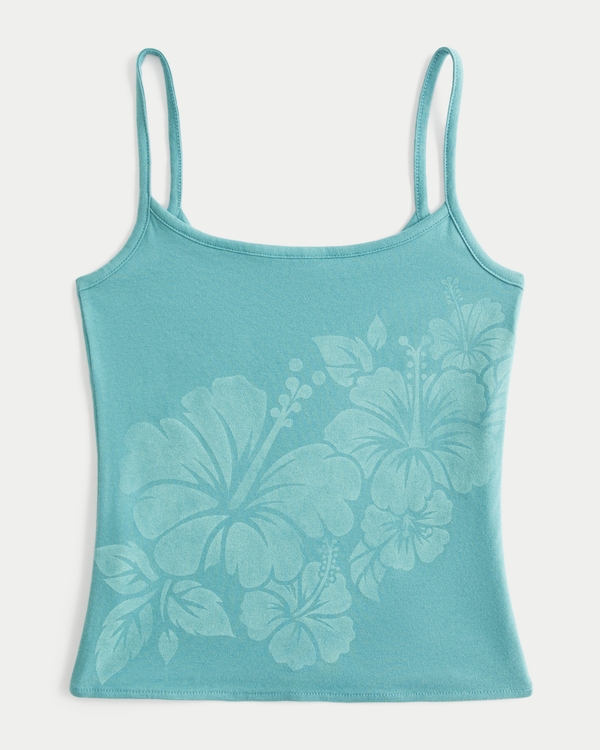Hollister Callie Reversible Cami, Dark Turquoise view 1