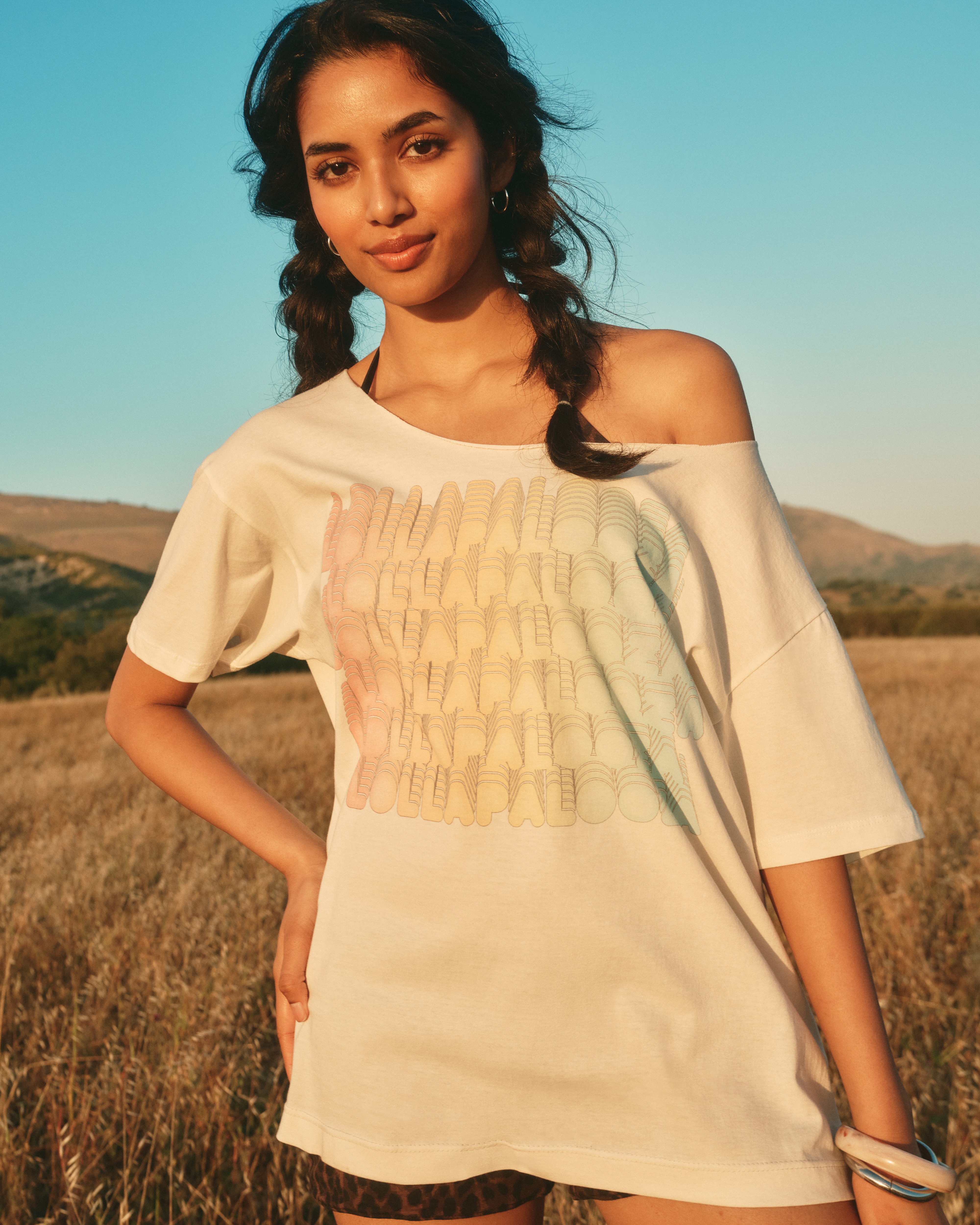 Oversized Lollapalooza Graphic Tee