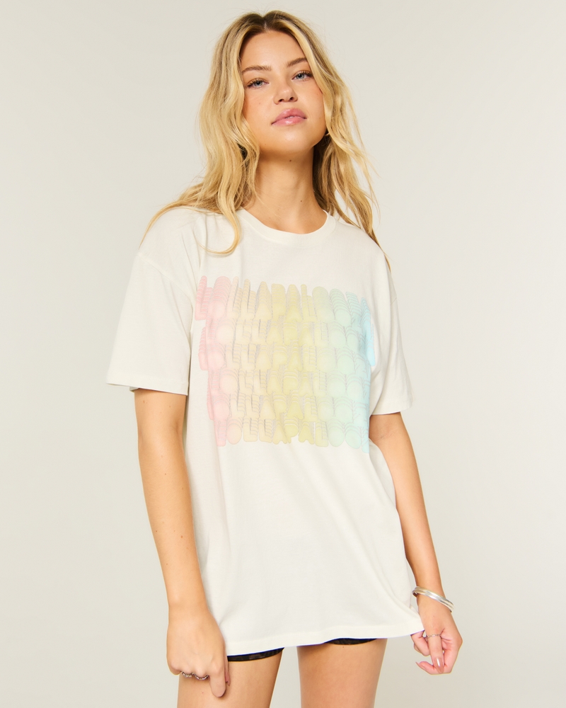 Women's Oversized Jennie Graphic Tee | Women's Clearance
