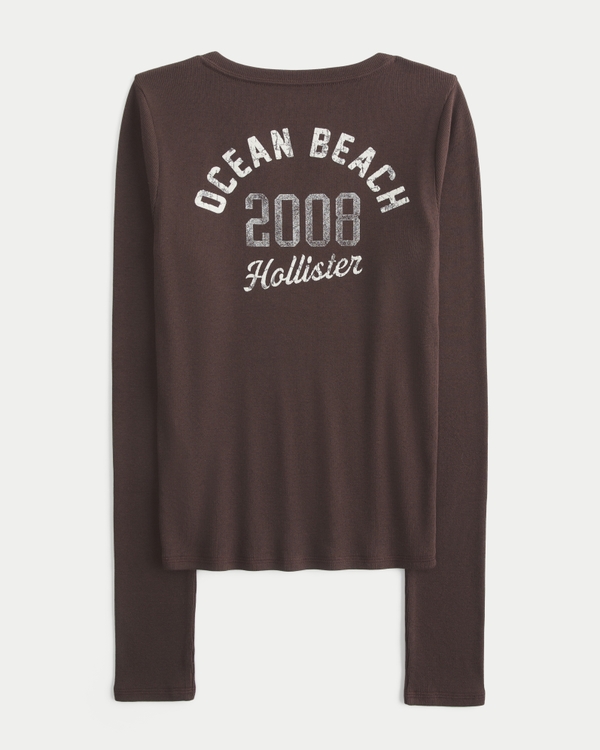 ウィメンズ Long Sleeve T-Shirts | Hollister Co.