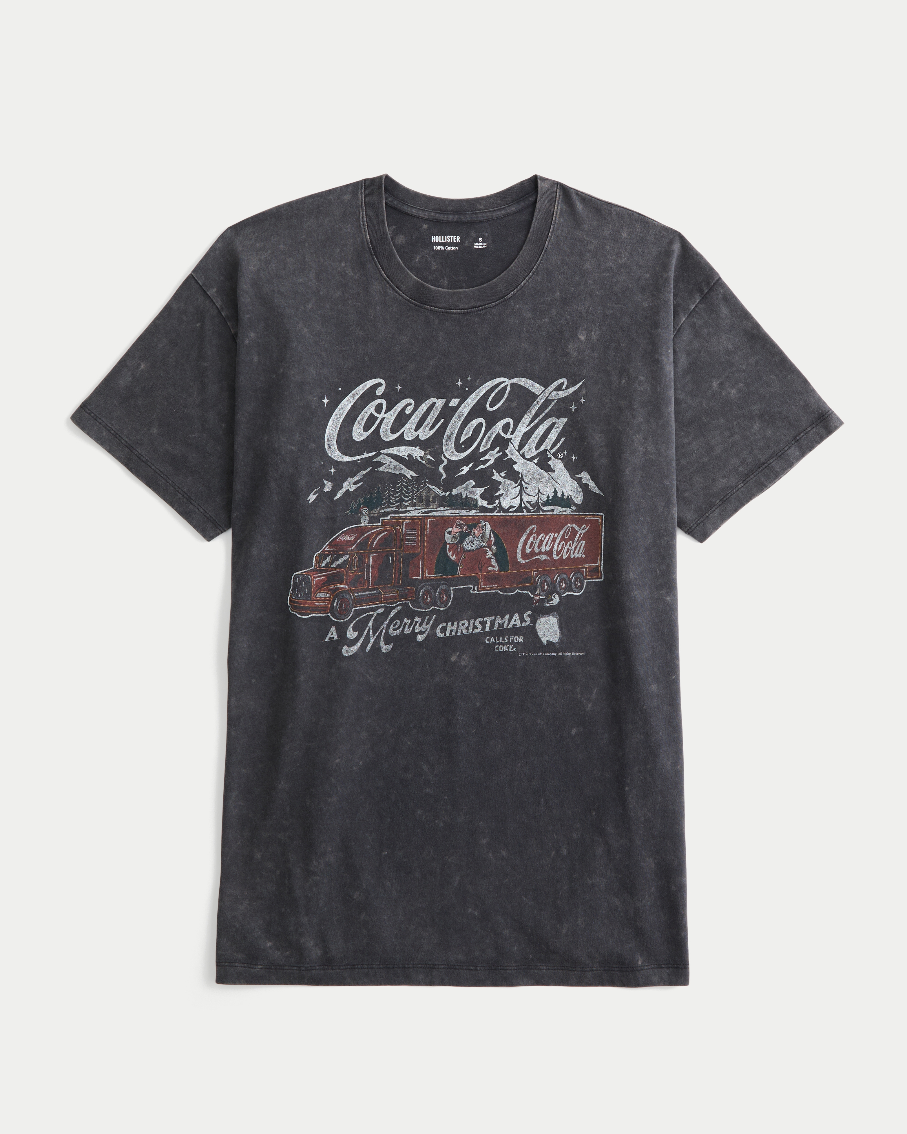 Oversized Coca-Cola Graphic Tee
