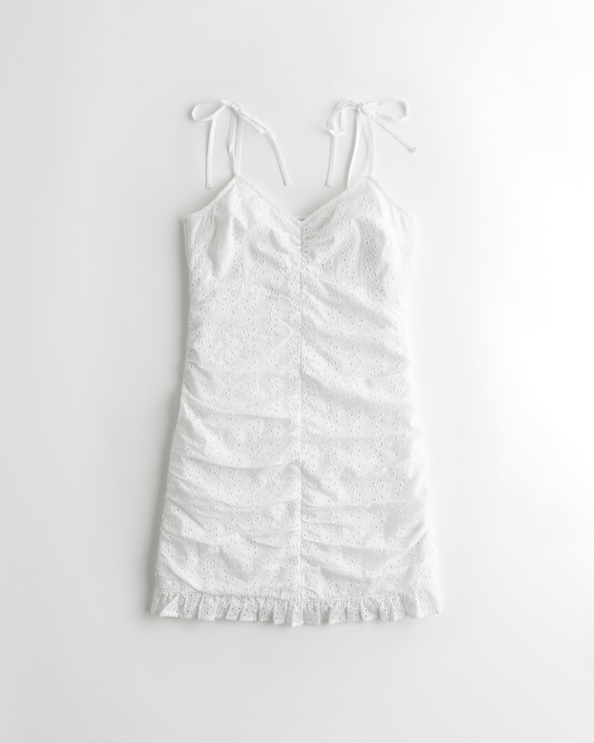 hollister white lace dress