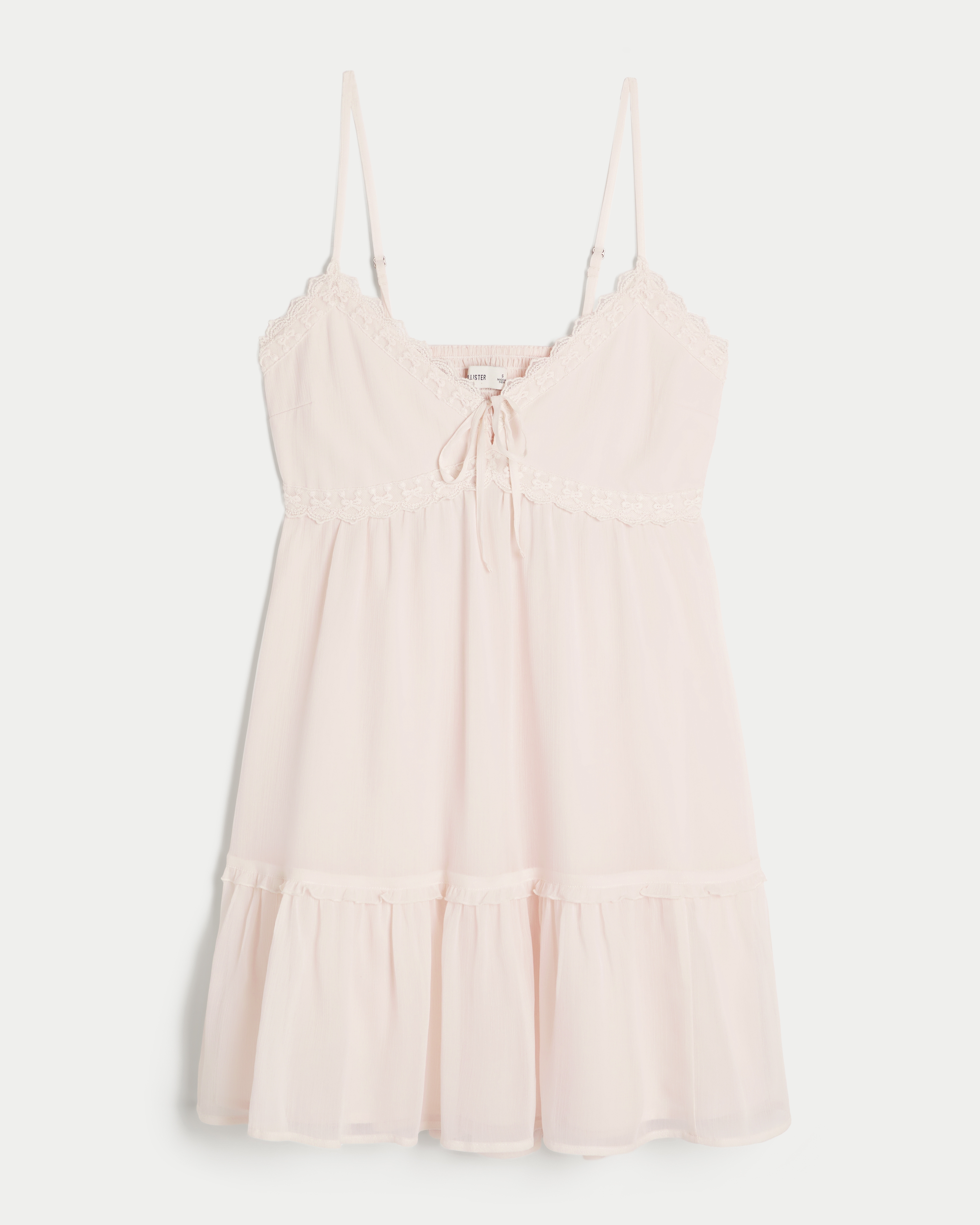 Chiffon Babydoll Mini Dress