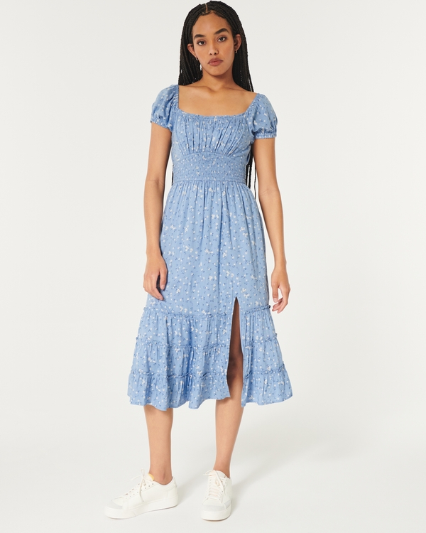 Hollister blue outlet dress