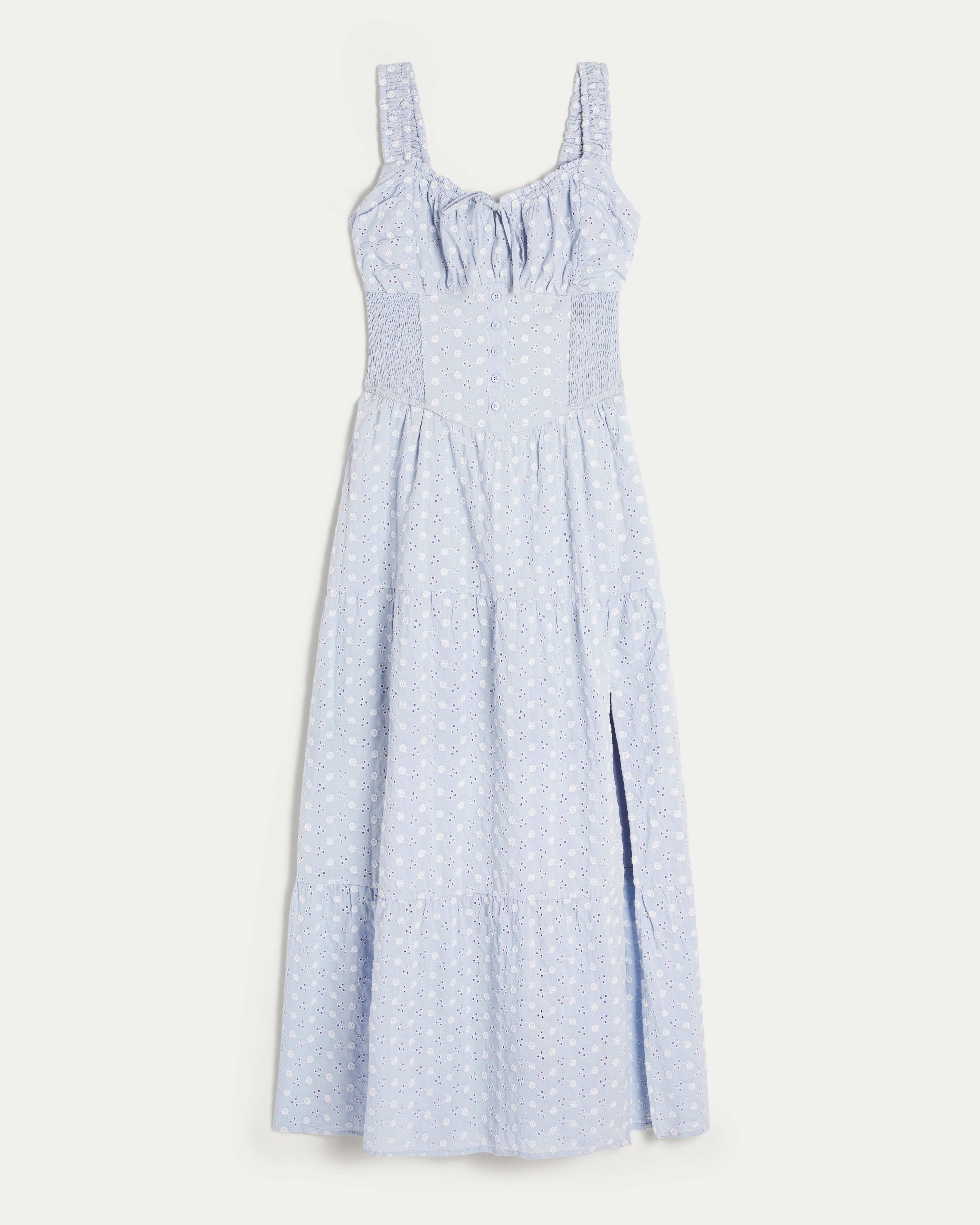 Hollister Sofia Eyelet Maxi Dress