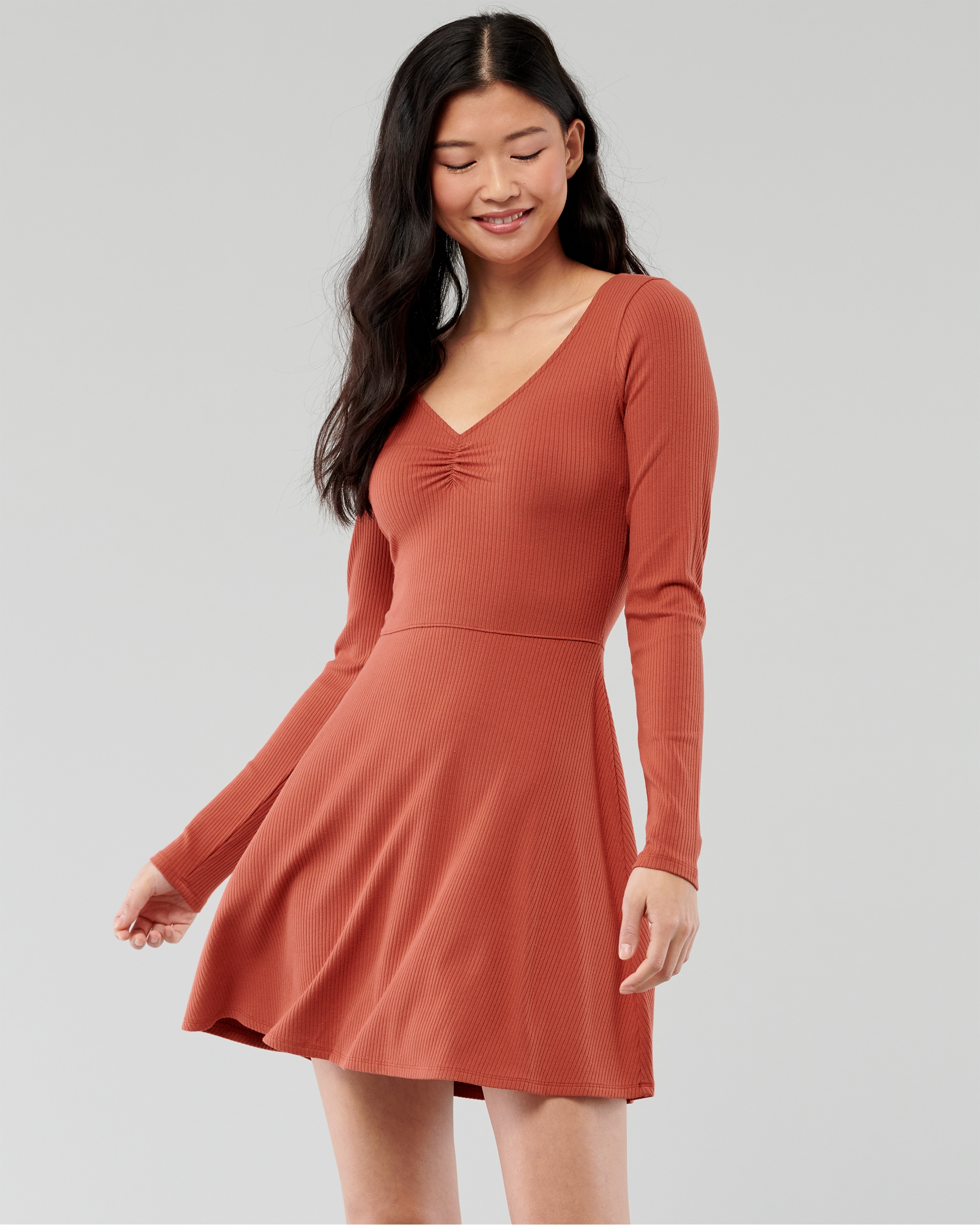 hollister a line dress