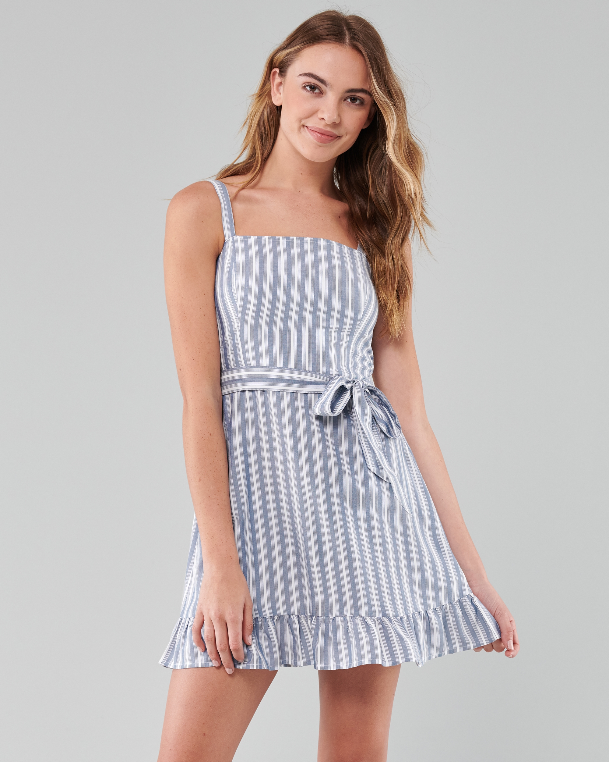 overall dress hollister