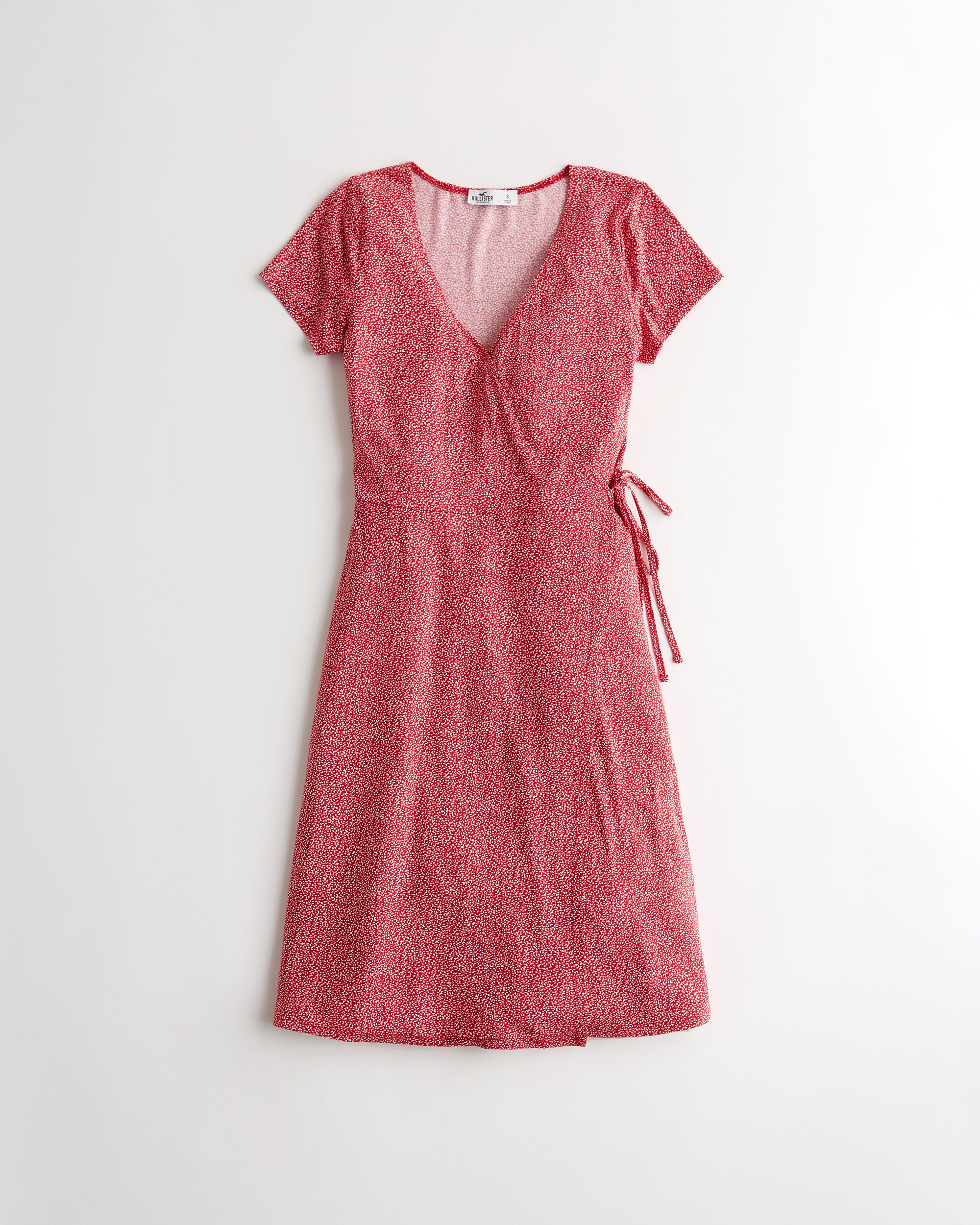 hollister wrap dress