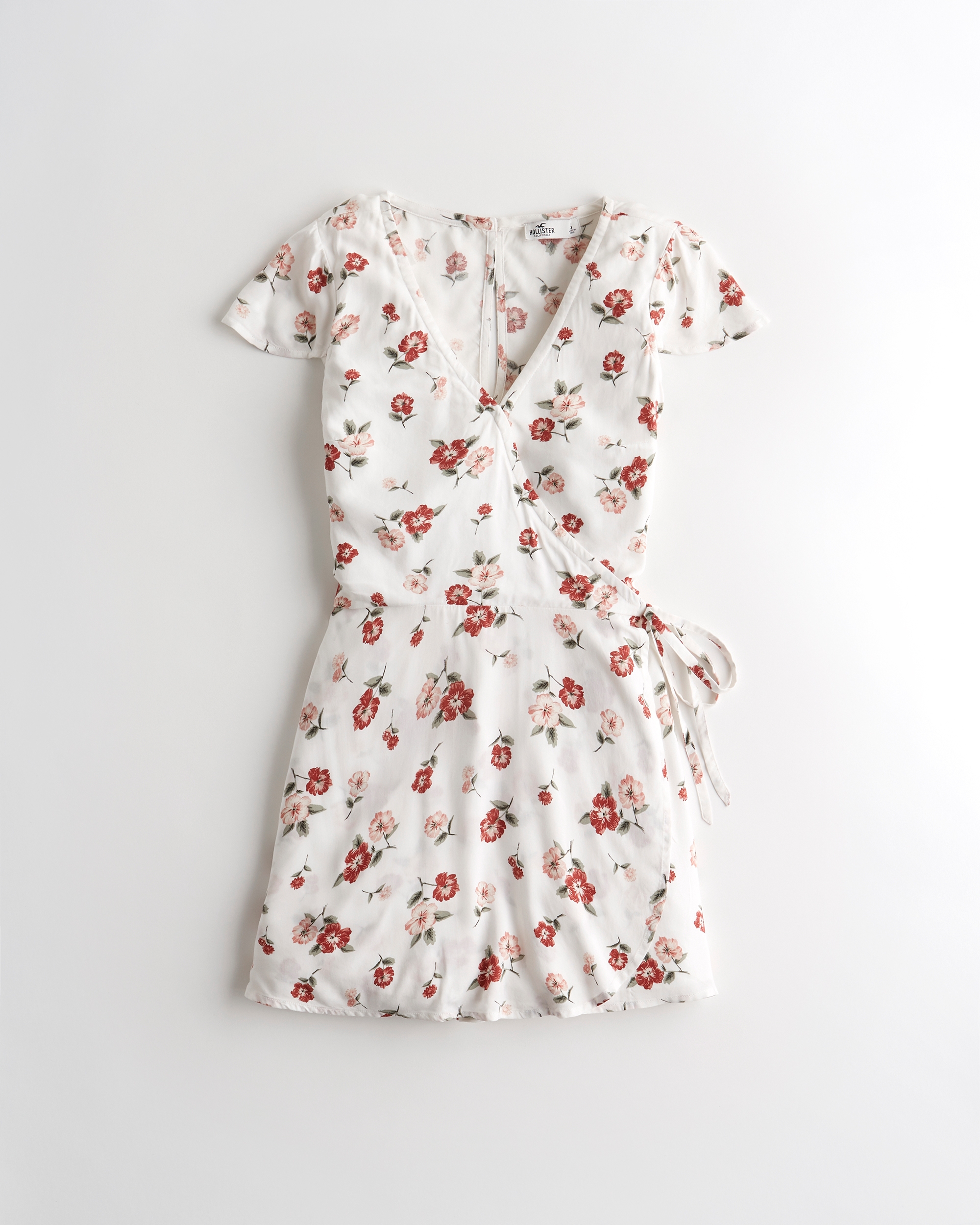 Girls Wrap-Front Romper | Girls Sale 